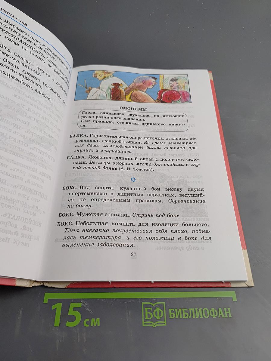 Учусь различать слова и их значения. Мой первый словарик русского языка А-Я