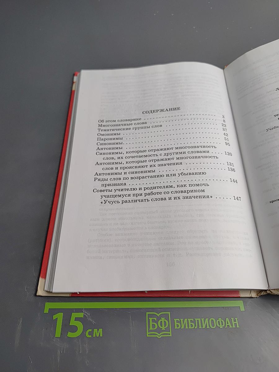 Учусь различать слова и их значения. Мой первый словарик русского языка А-Я