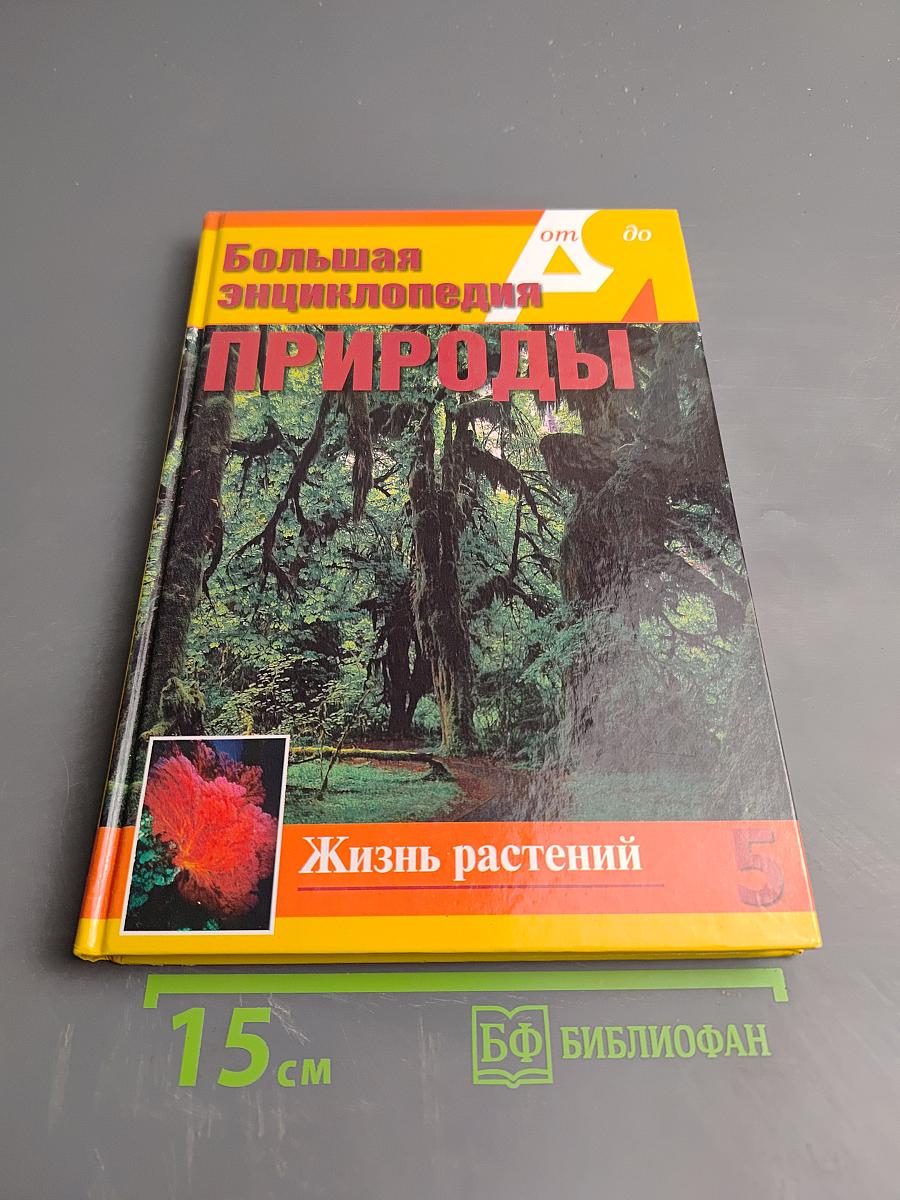 Большая энциклопедия природы. Том 5: Жизнь растений. Водоросли. Лишайники. Мхи