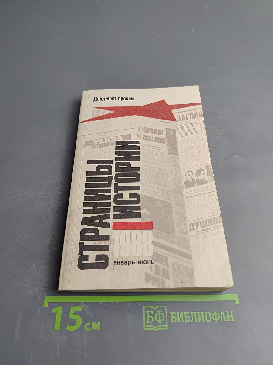 Страницы истории 1988. Январь-июнь