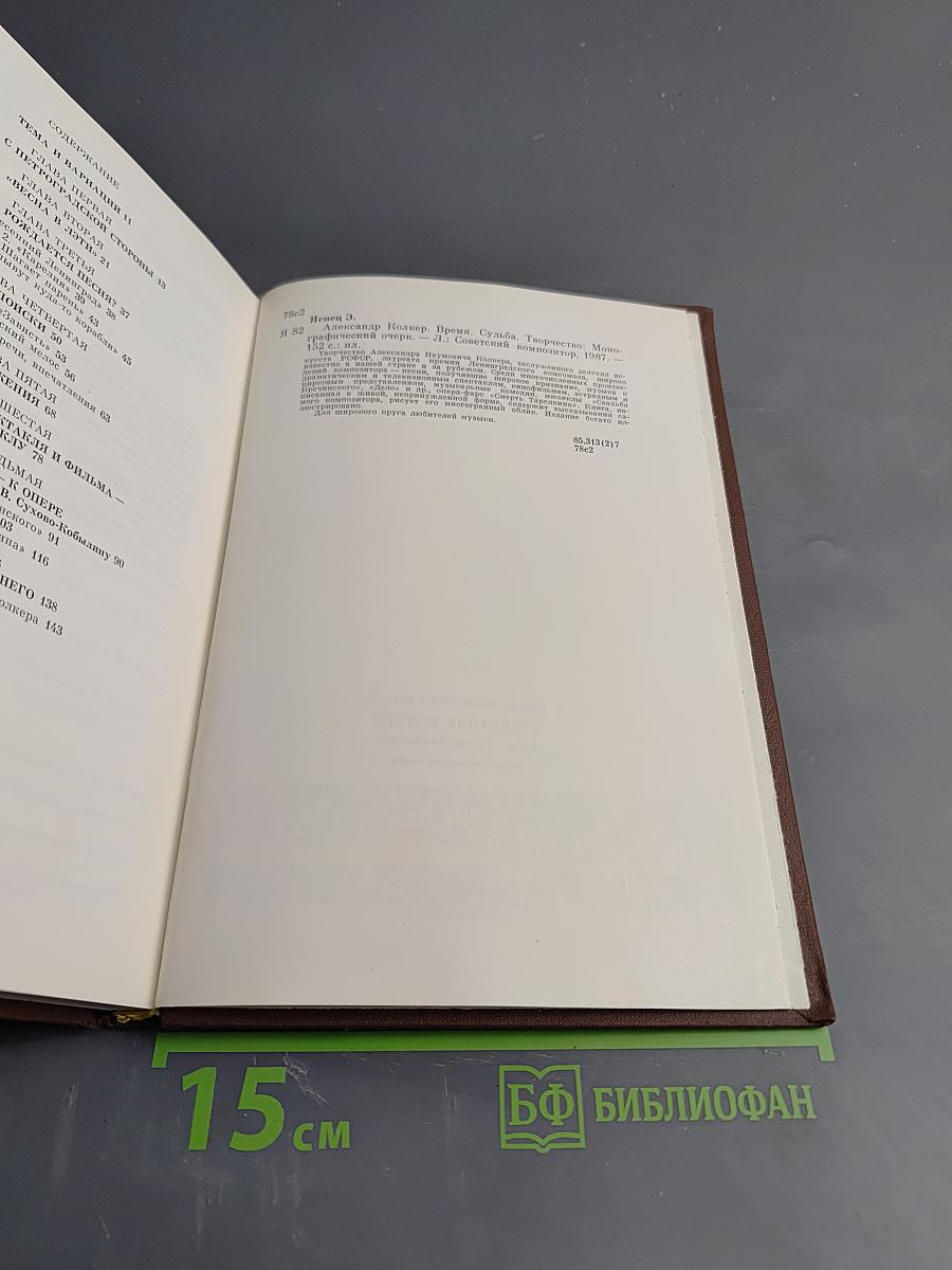 Александр Колкер. Время. Судьба. Творчество. Монографический очерк