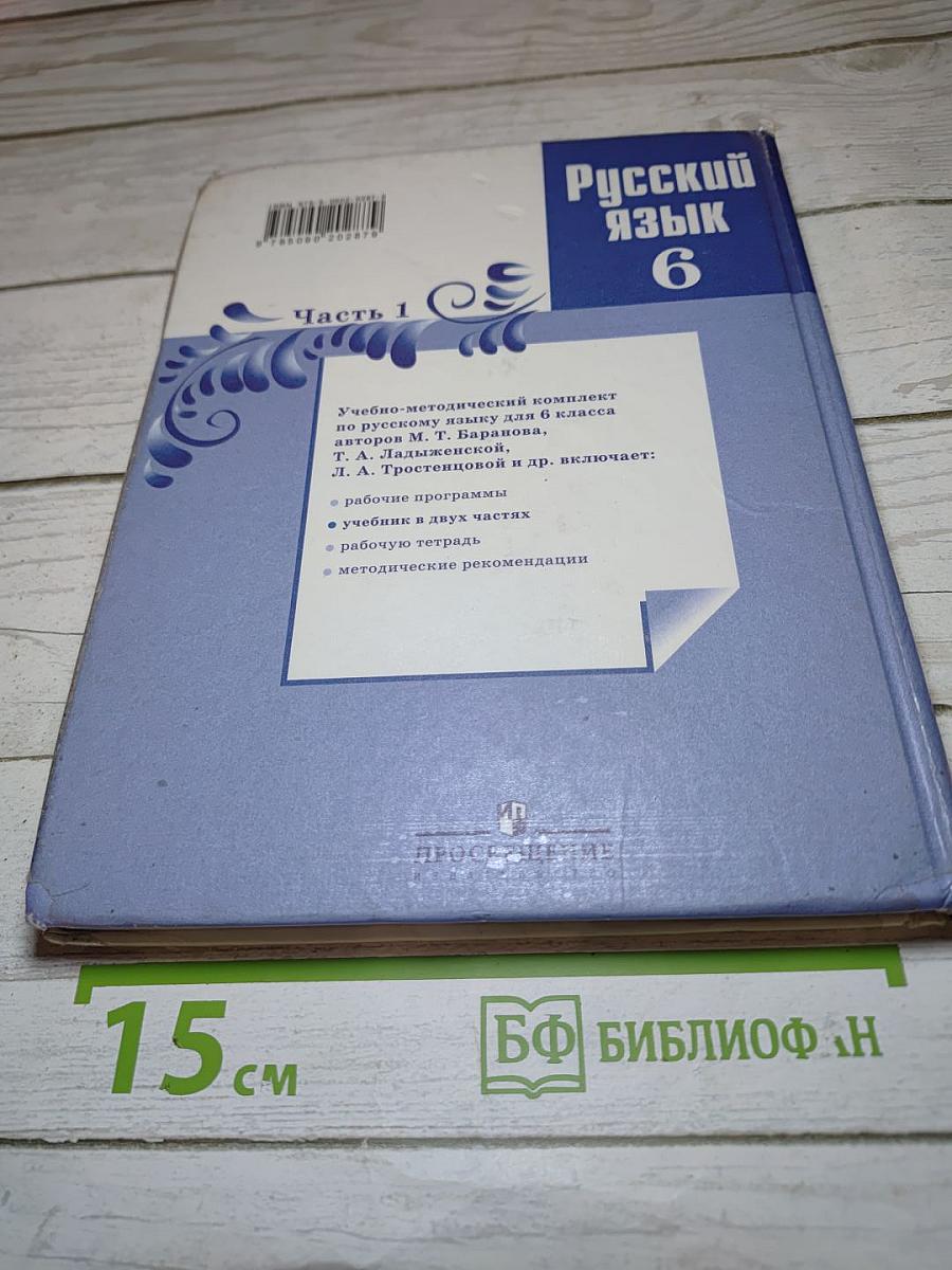 Русский язык 6 класс. Часть 1