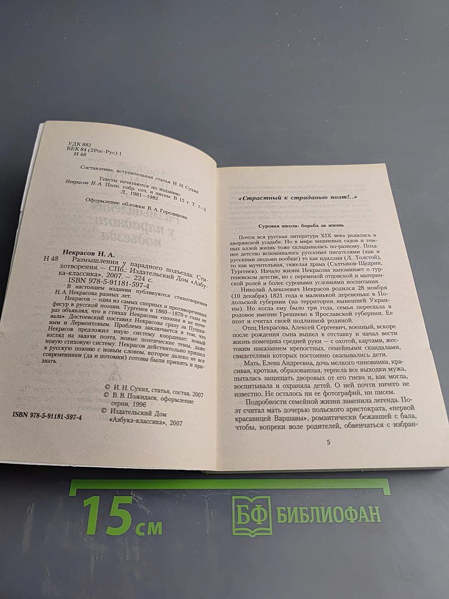 Размышления у парадного подъезда. Стихотворения