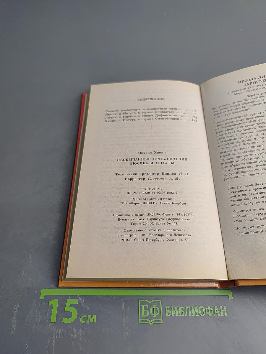 Необычайные приключения Люсика и Интуты