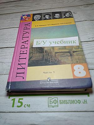 Литература. 8 класс. Часть 1