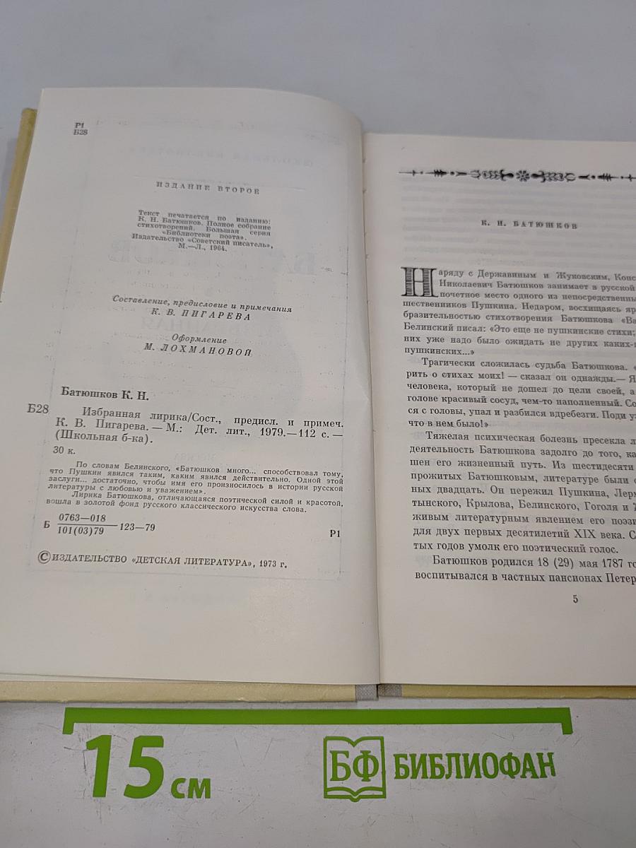 Избранная лирика