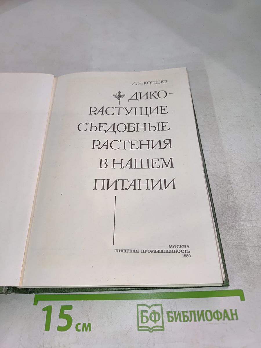Дикорастущие съедобные растения в нашем питании