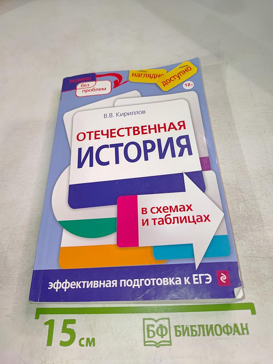 Отечественная история в схемах и таблицах