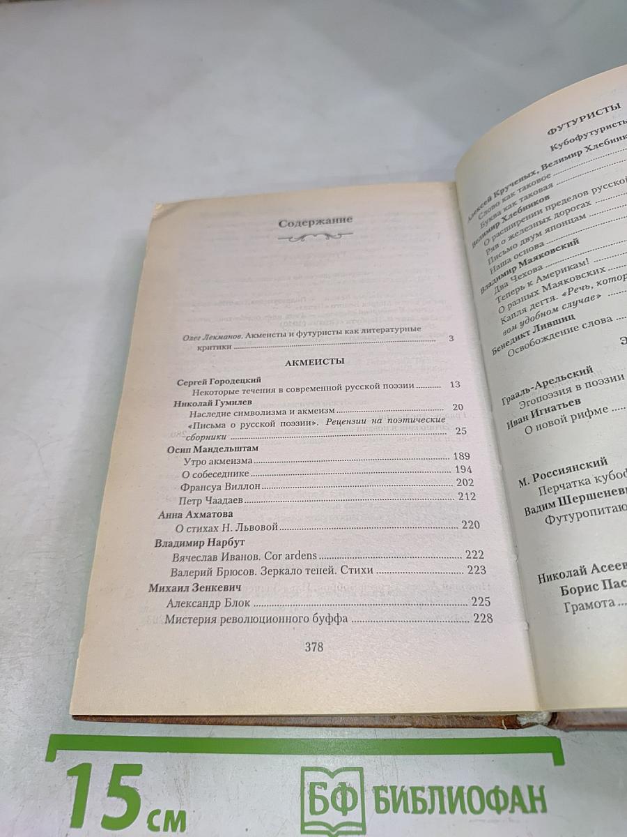 Критика русского постсимволизма