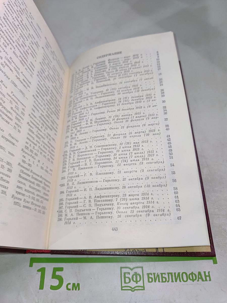 Переписка М. Горького. В двух томах. Том второй