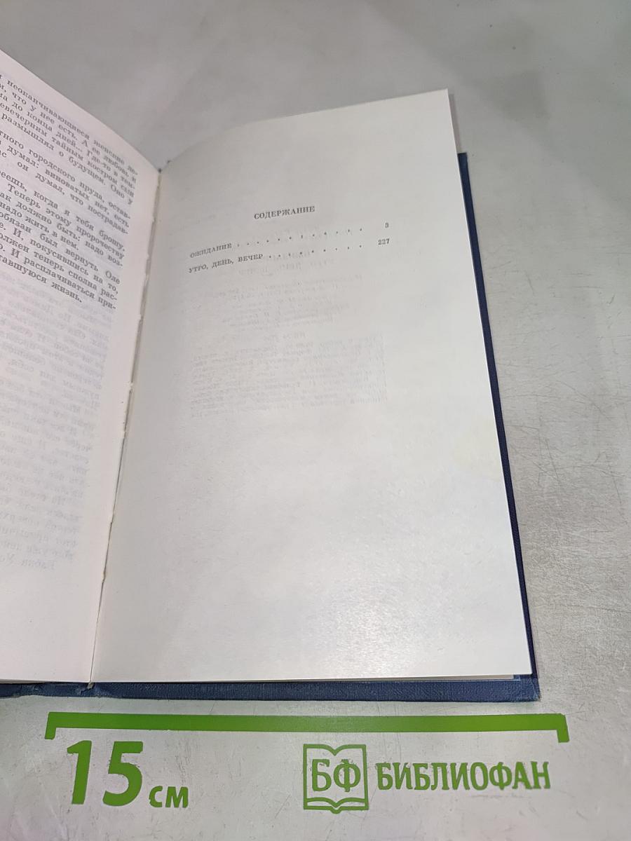 Ожидание. Утро, день, вечер