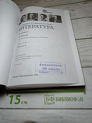 Литература. 8 класс. Часть 2