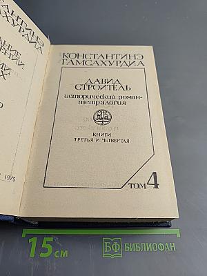 Давид Строитель. Книги третья и четвертая. Том 4