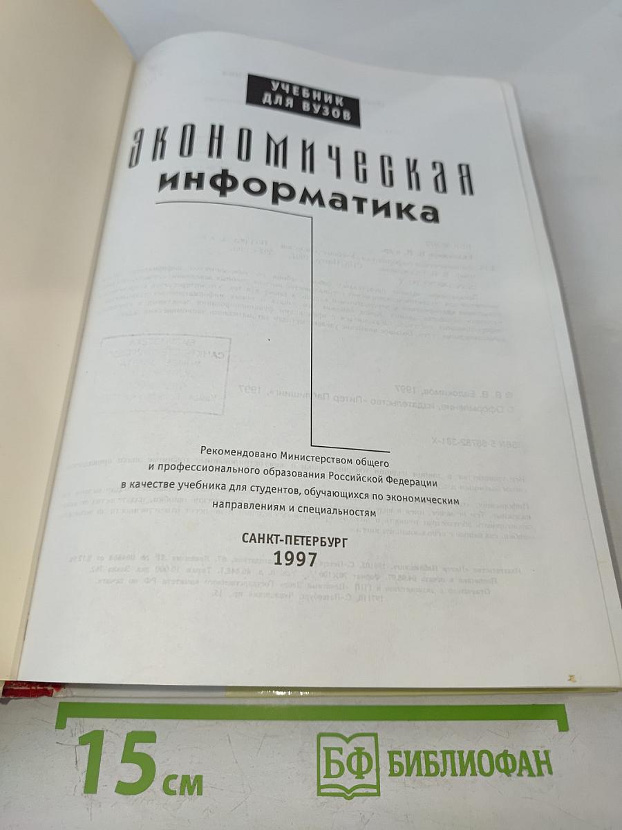 Экономическая информатика