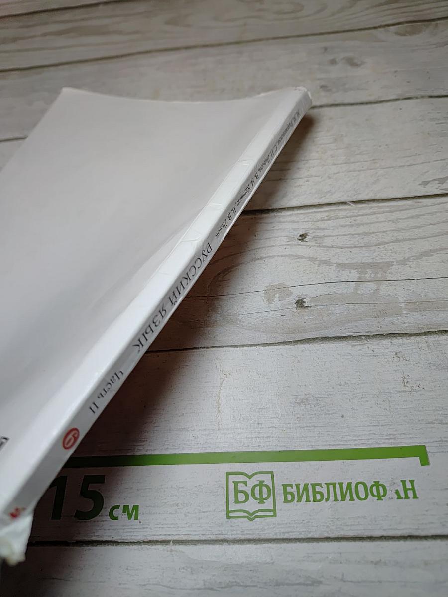 Русский язык. 6 класс. Часть II