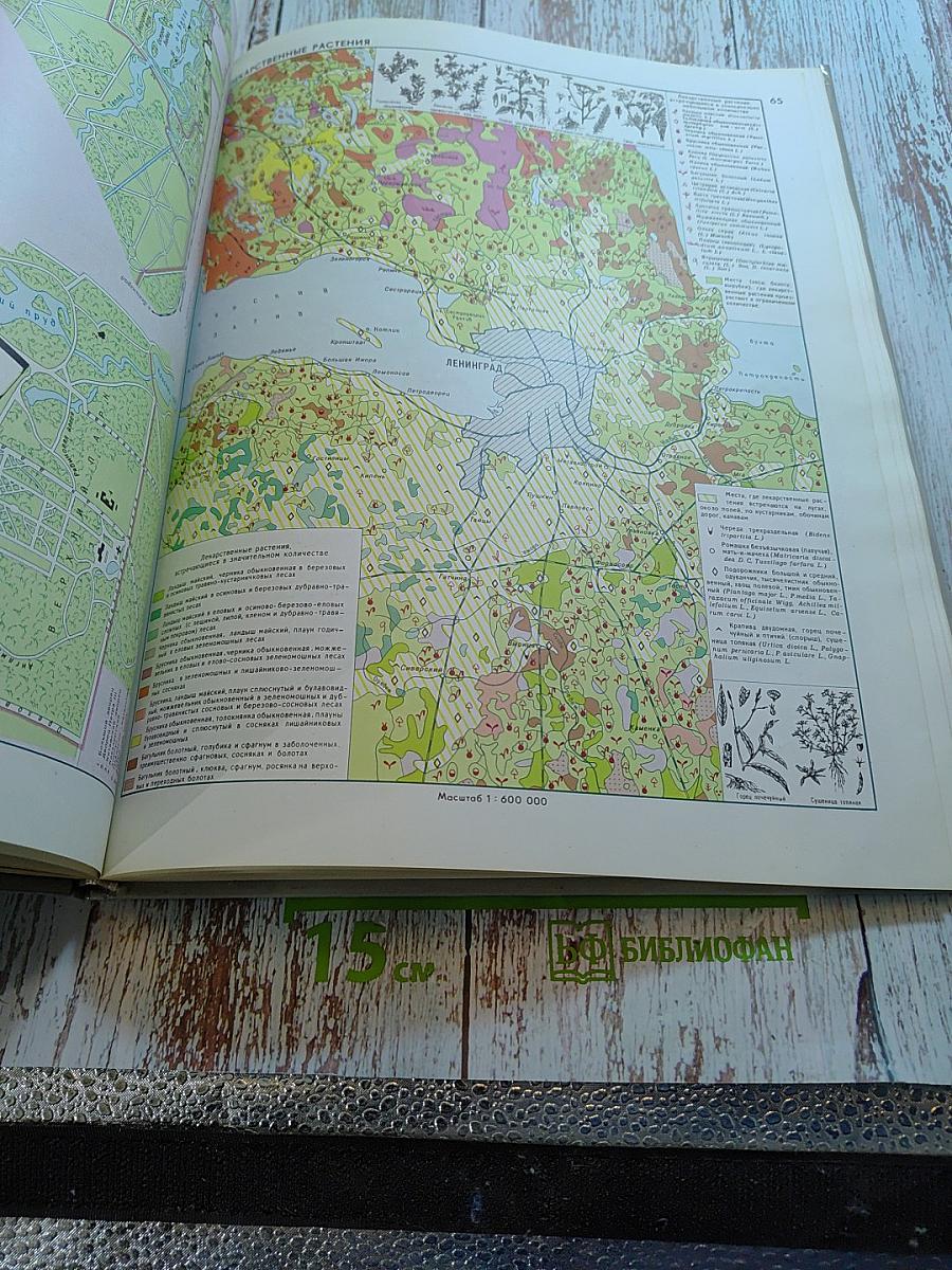 Ленинград историко-географический атлас