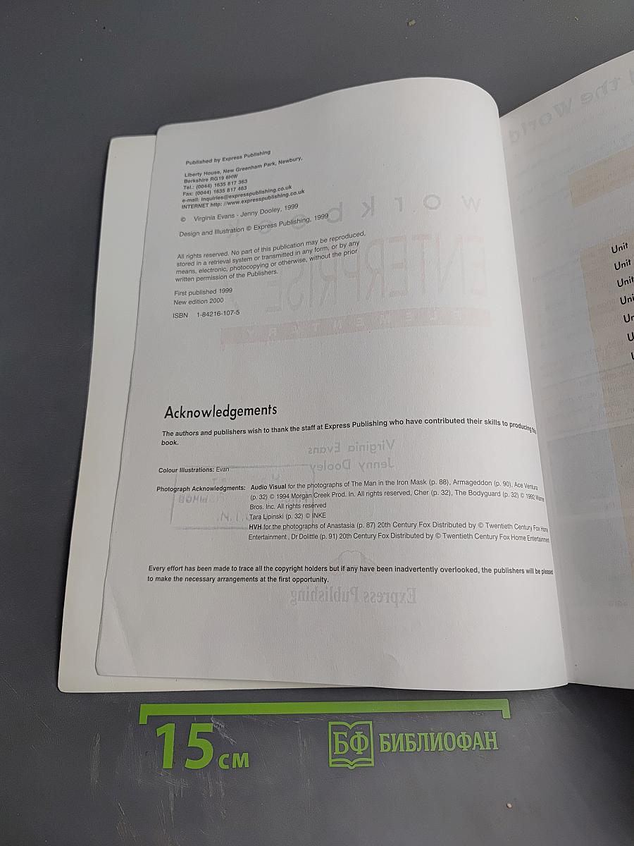 Workbook Enterprise 2 Elementary