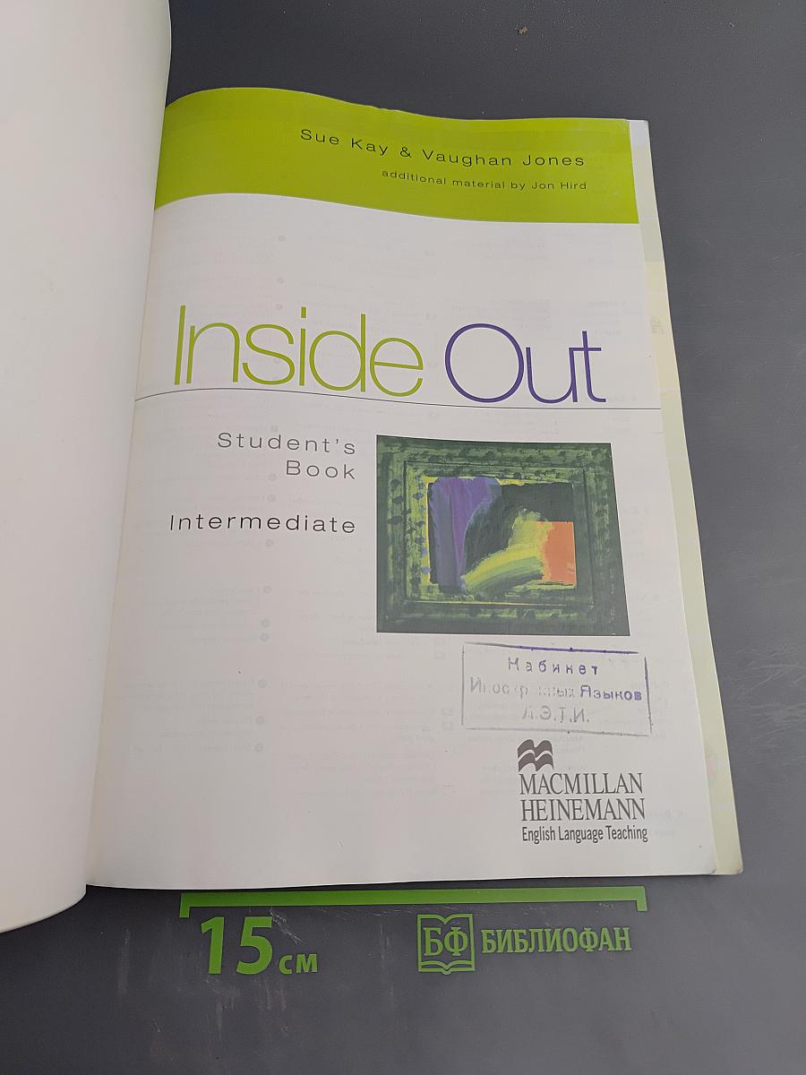 Inside Out Student's Book Intermediate