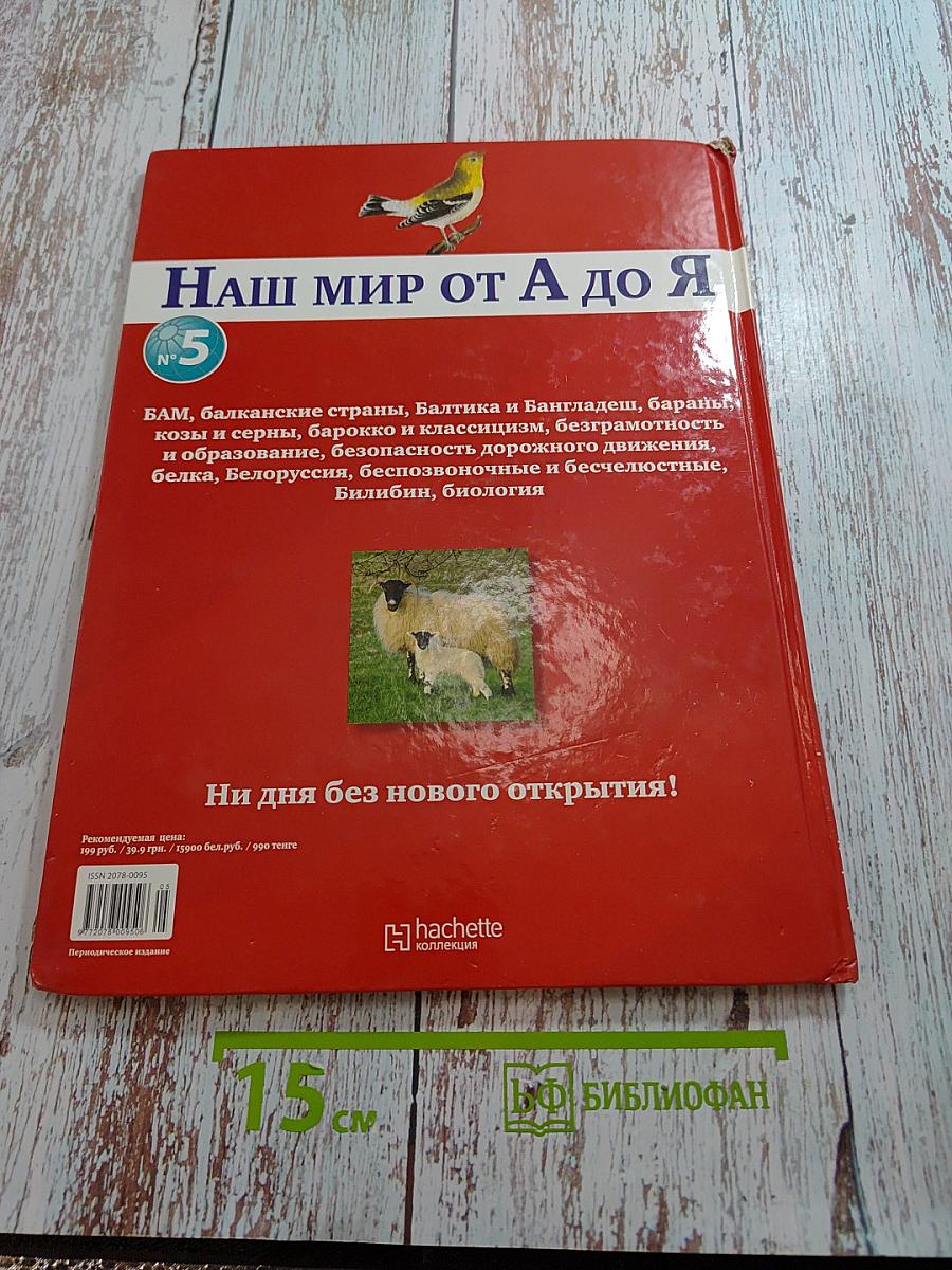 Наш мир от А до Я. Энциклопедия для детей. Том 5. От Байкало-Амурской магистрали до биологии