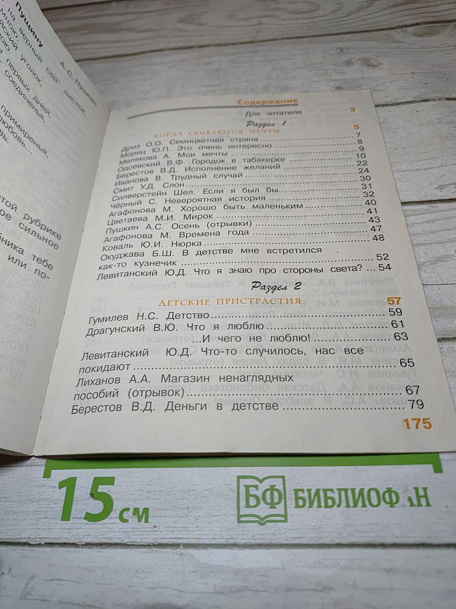 Литературное чтение. 4 класс. 1 книга. Детства чудная страна