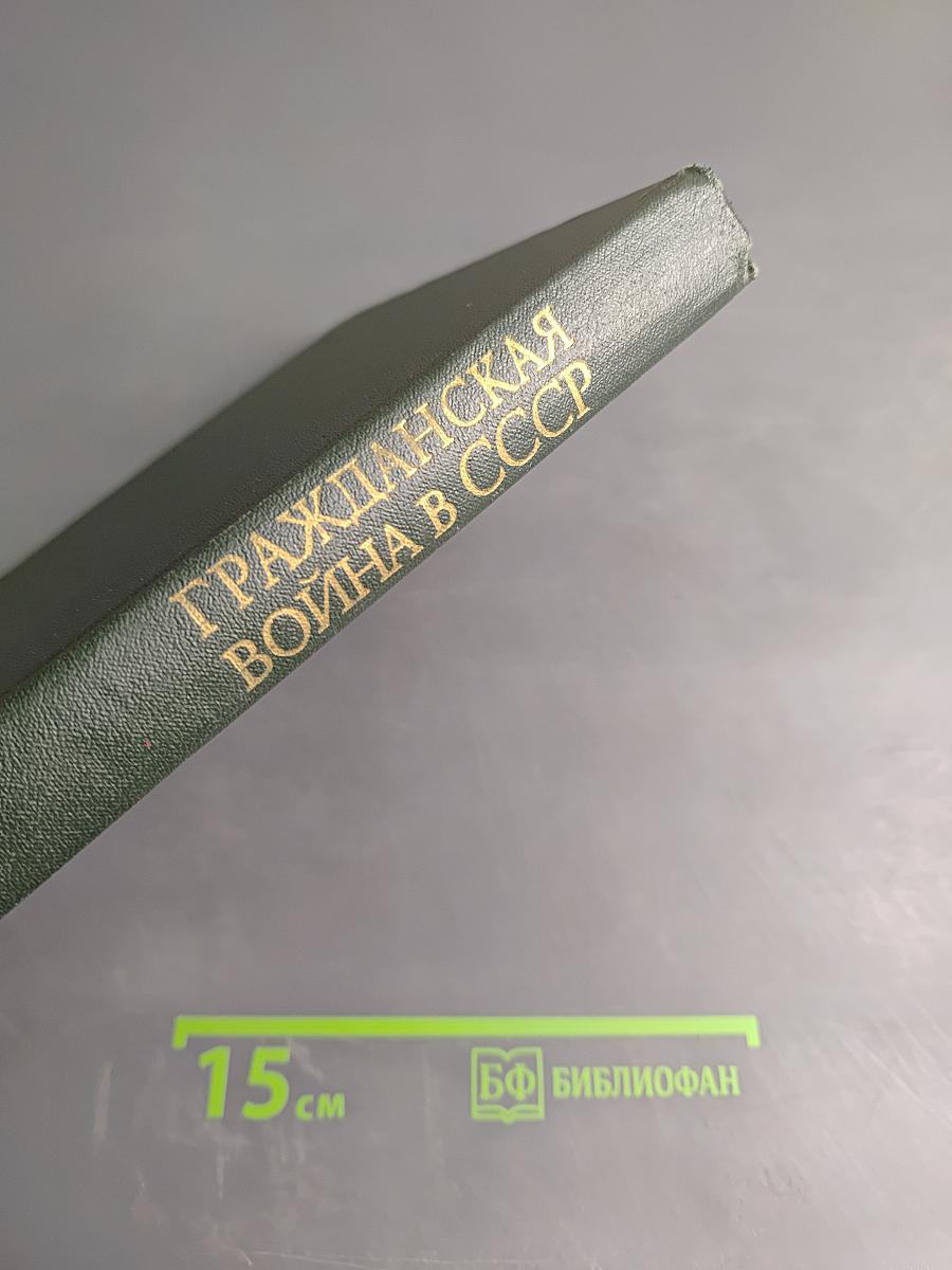 Гражданская война в СССР. Том Первый. Подавление вооруженного сопротивления среди открытой интервенции международного империализма (октябрь 1917 - март 1919 гг.)