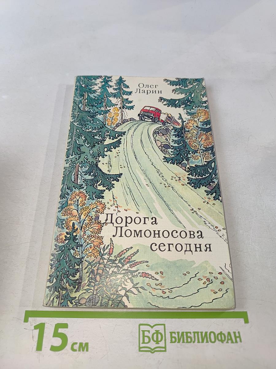 Дорога Ломоносова сегодня