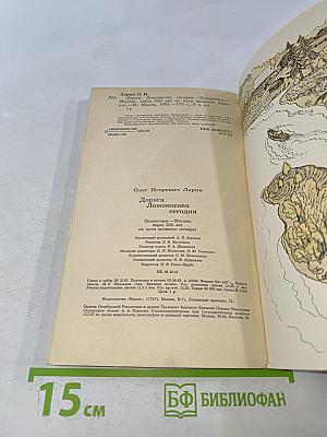 Дорога Ломоносова сегодня