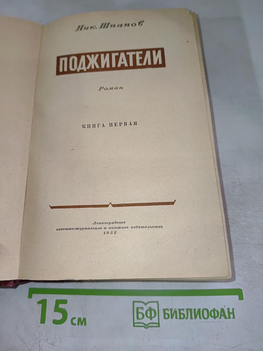 Поджигатели. Книга первая