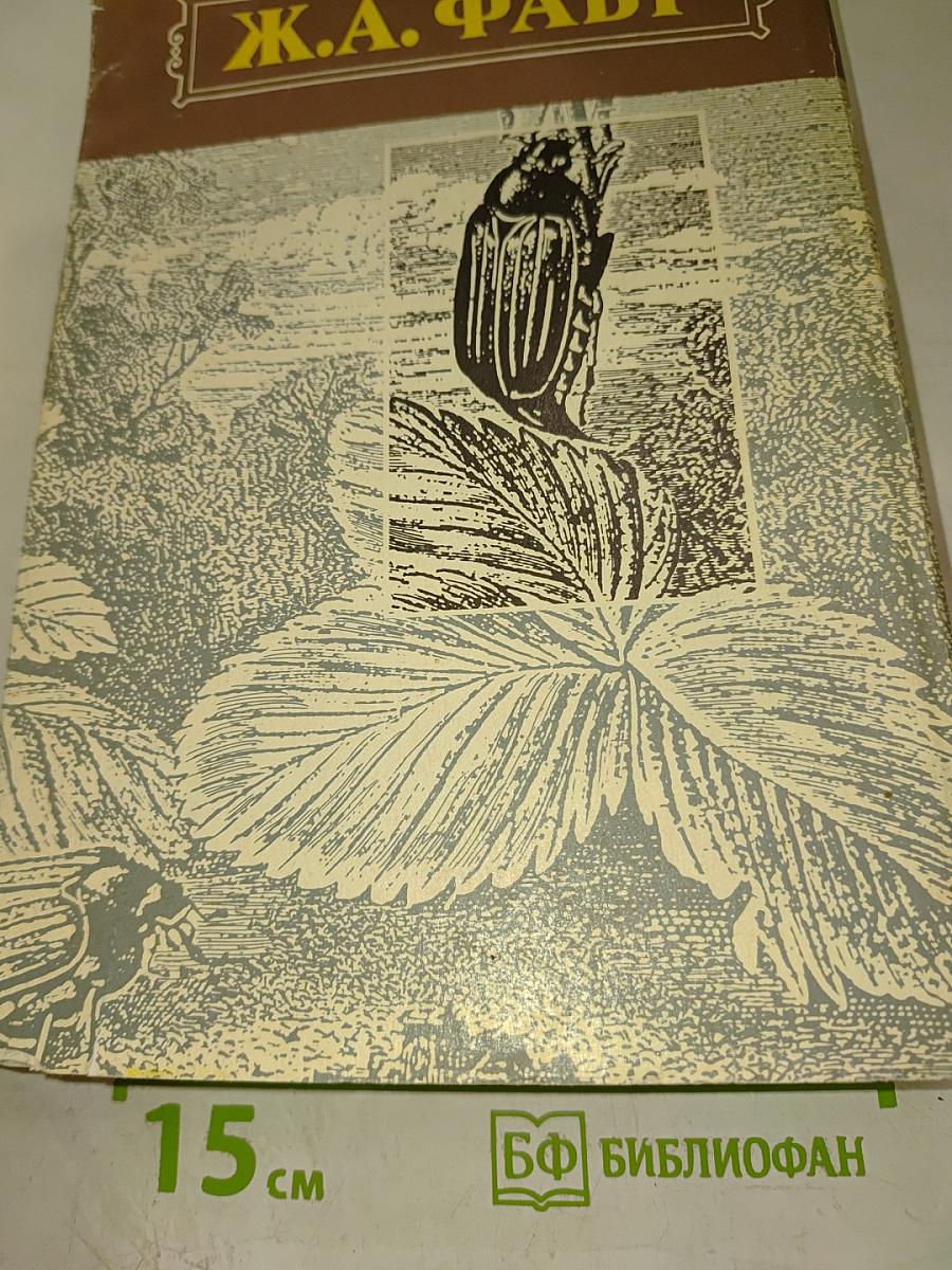 Инстинкт и нравы насекомых Том I