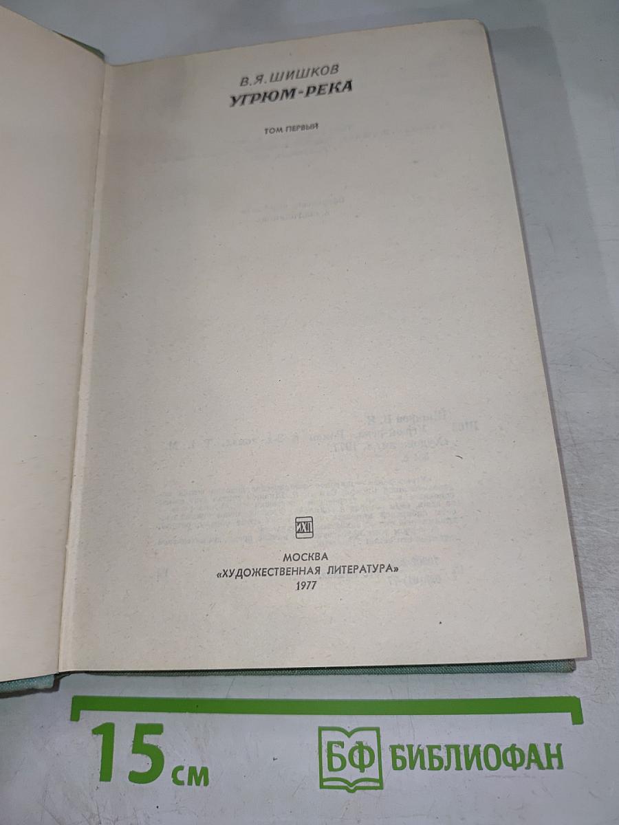 Угрюм-река, Том первый