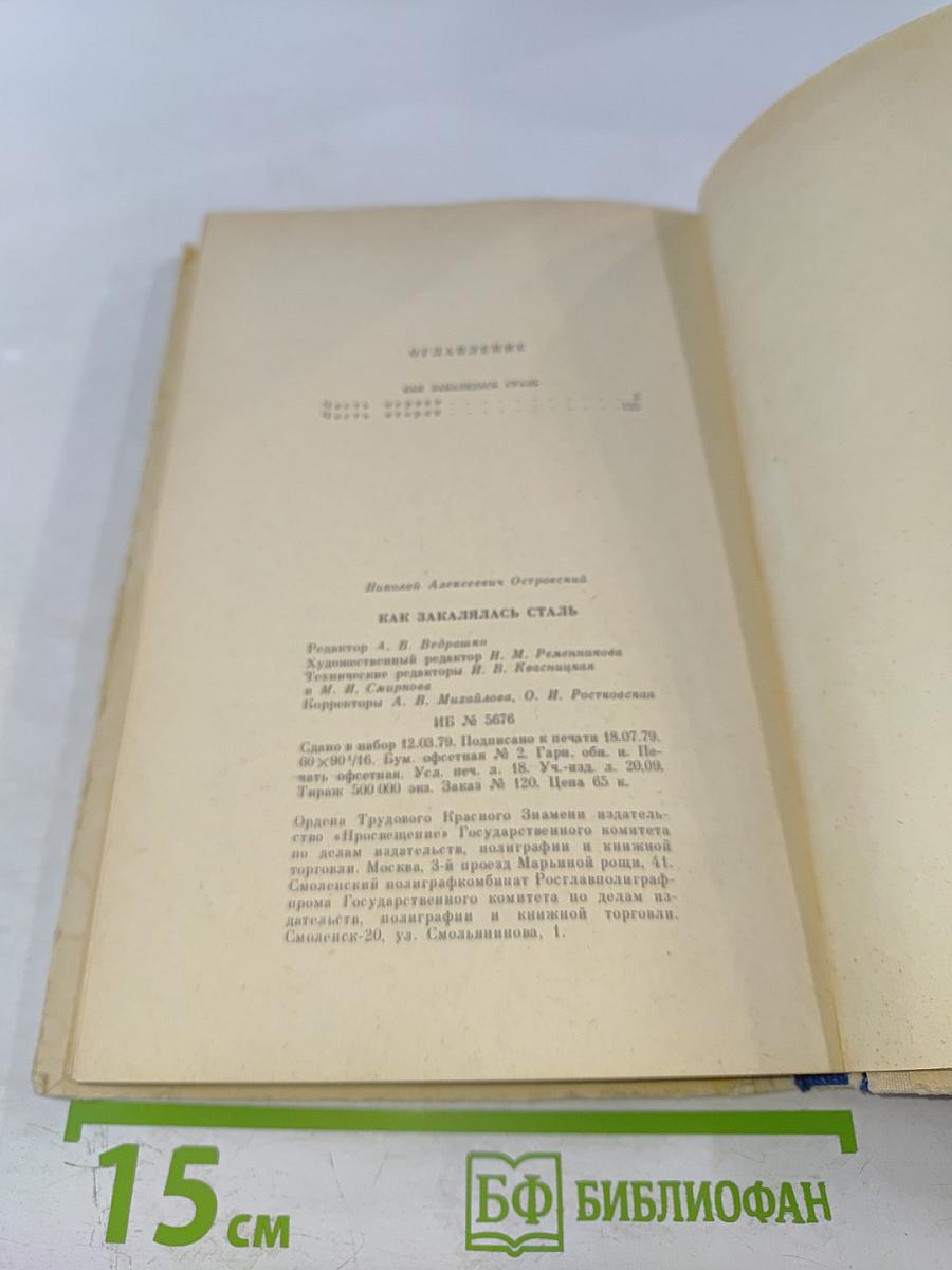 Как закалялась сталь