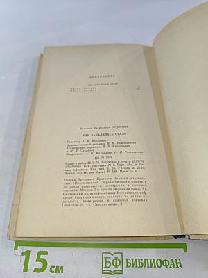 Как закалялась сталь