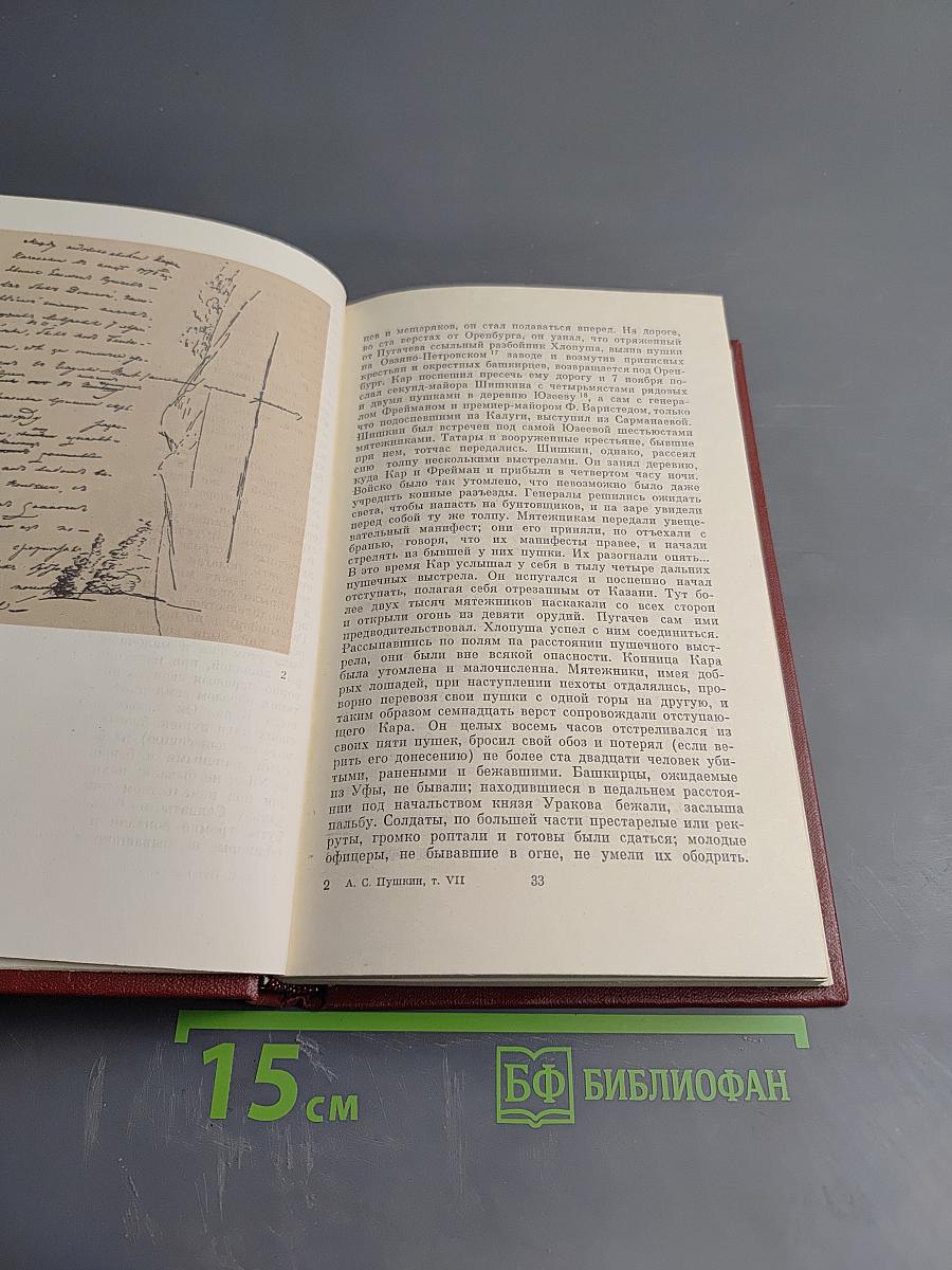 Собрание сочинений. Том седьмой: История Пугачева. Исторические статьи и материалы. Воспоминания и дневники