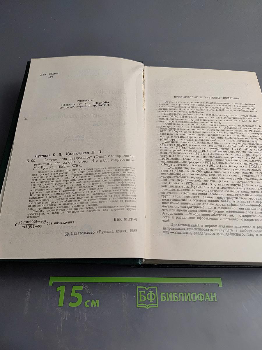 Слитно или раздельно? Опыт словаря-справочника