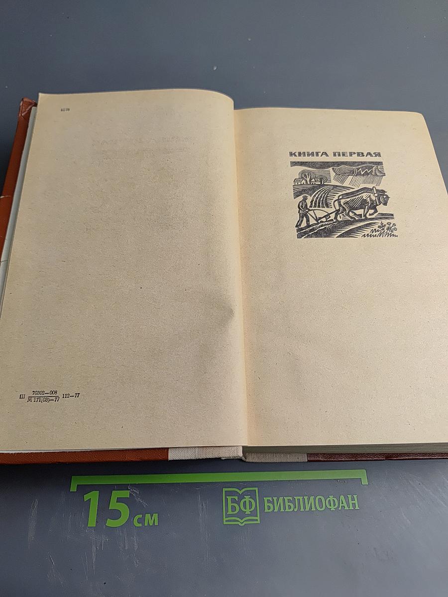 Поднятая целина. Роман в двух книгах. Книга первая