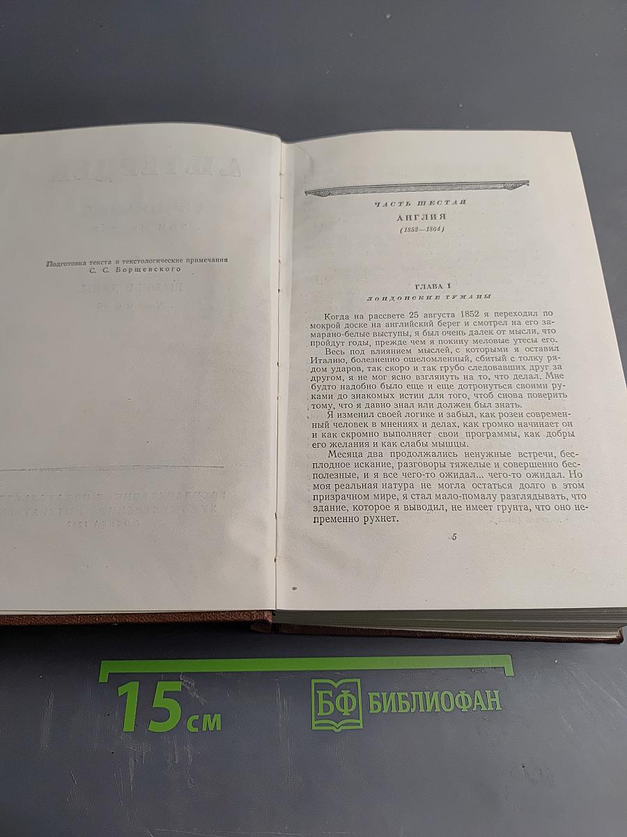 Былое и думы. Части 6-8. Сочинения. Том шестой