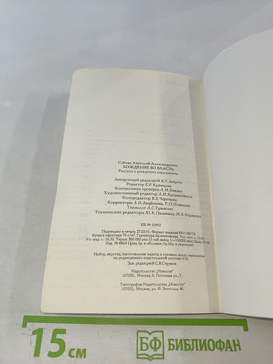 Хождение во власть