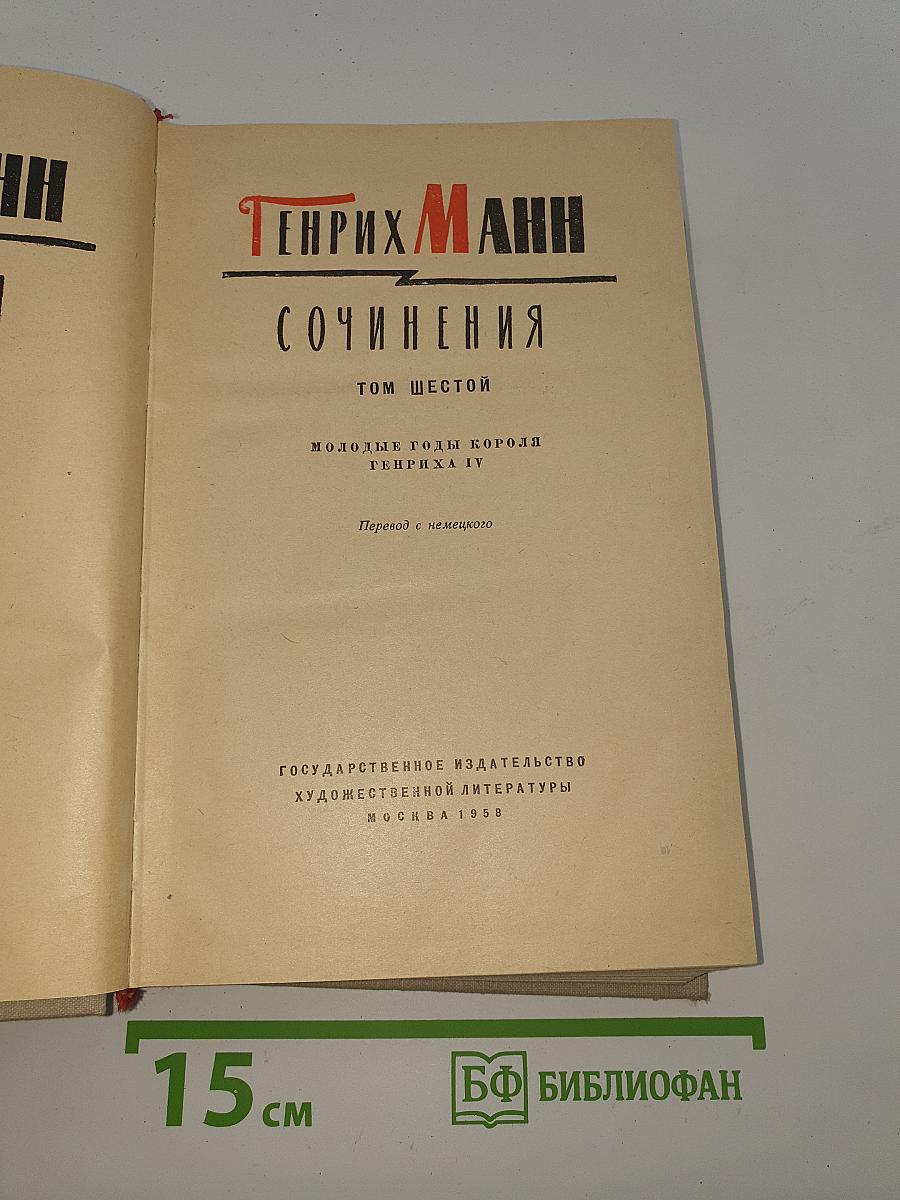 Молодые годы короля Генриха IV