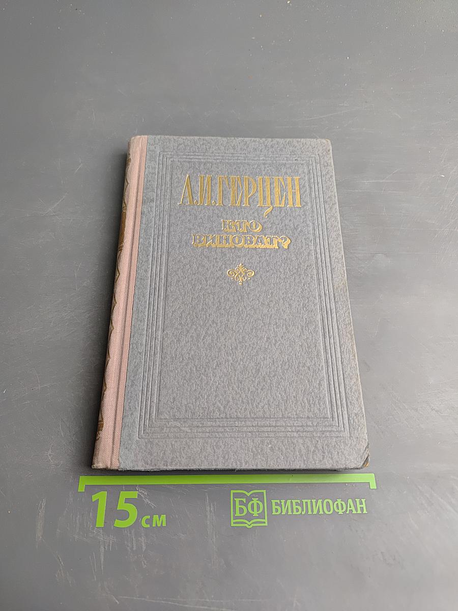 Кто виноват?