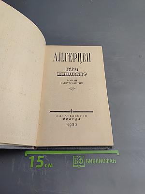 Кто виноват?