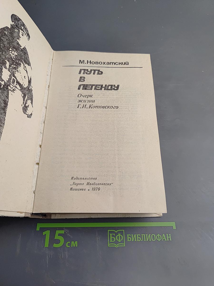 Путь в легенду. Очерк жизни Г.И. Котовского