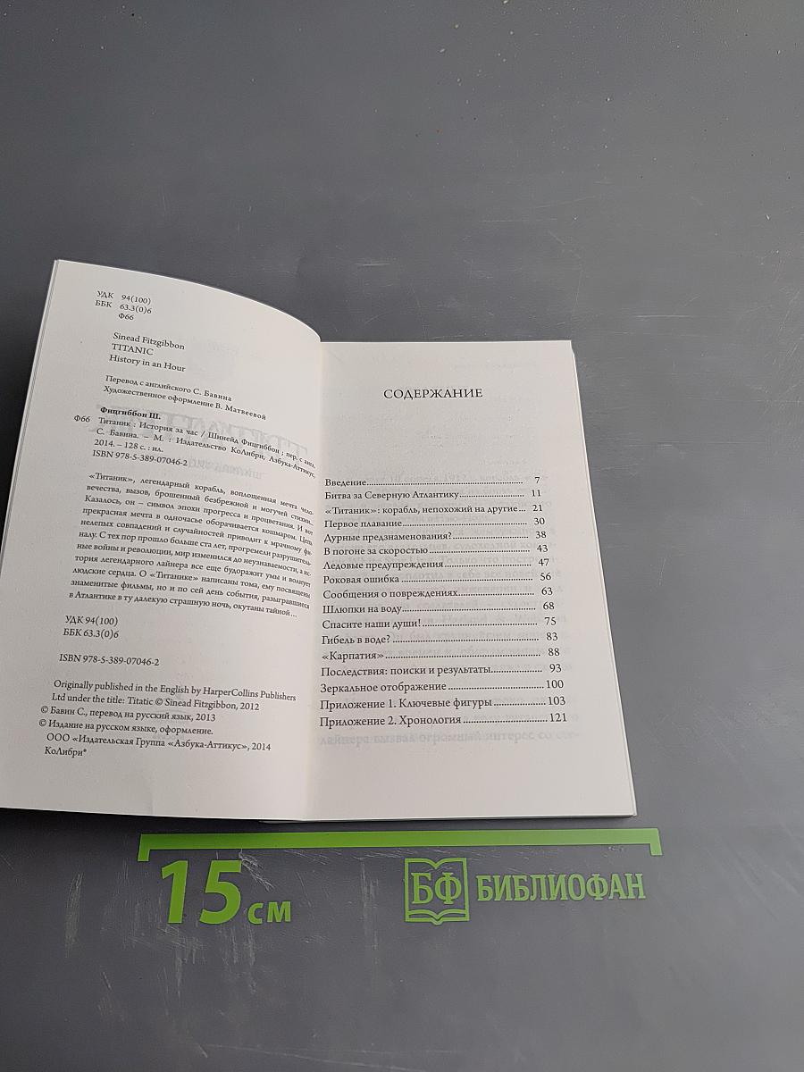 ТИТАНИК. История за час