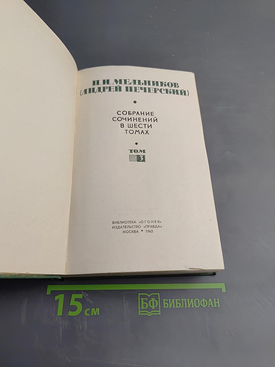 В лесах. Книга вторая (Собрание сочинений в шести томах. Том 3)