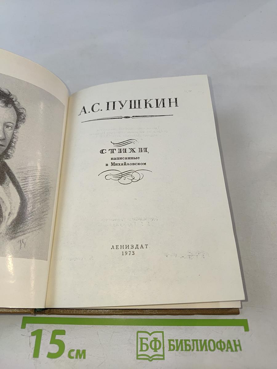 Стихи, написанные в Михайловском