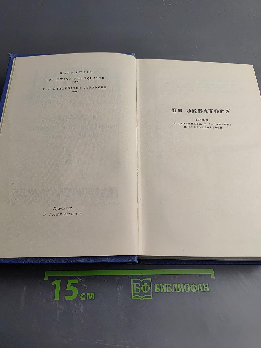 Собрание сочинений. Том девятый: По экватору. Таинственный незнакомец