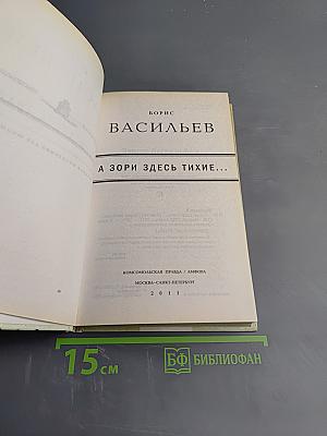 А зори здесь тихие...