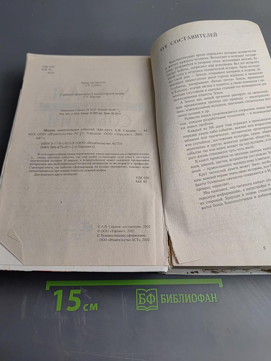 Малая Энциклопедия Событий