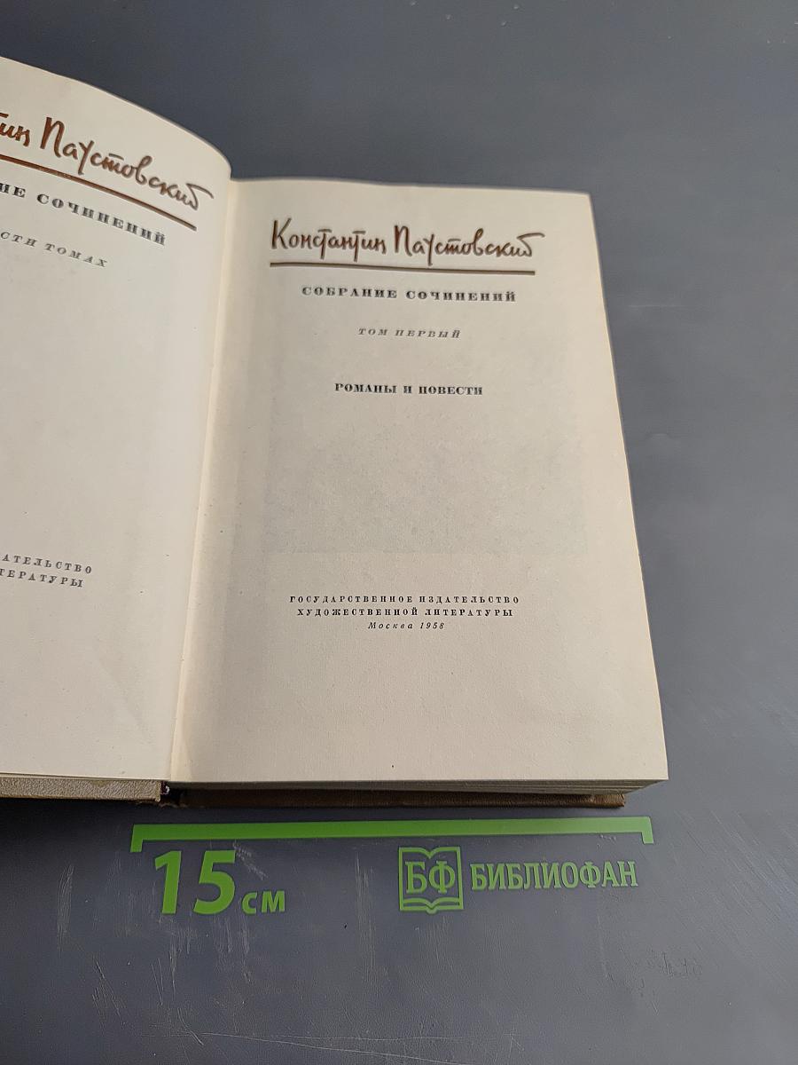 Собрание сочинений. Том первый. Романы и повести