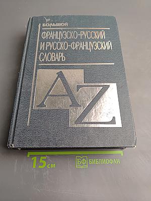 Большой французско-русский и русско-французский словарь