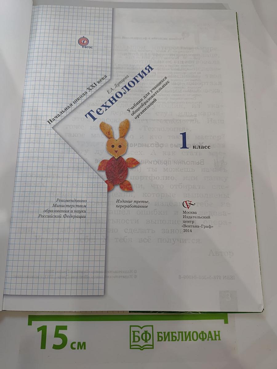 Технология, 1 класс